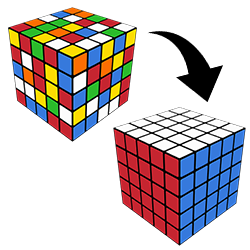 Professor's Cube Solver 5x5x5